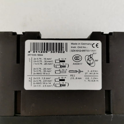 3RT1035-1BB44 Siemens Contactors