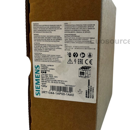 3RT1044-1AP00 Siemens Power Contactor