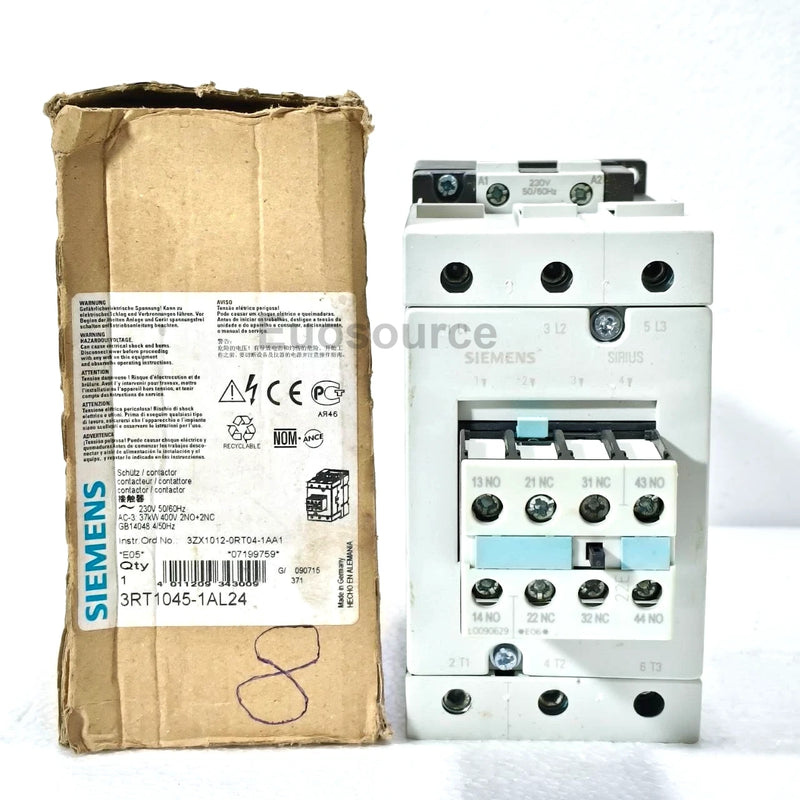 3RT1045-1AL24 Siemens Power Contactor