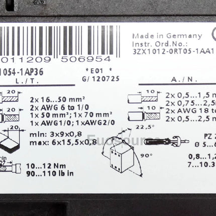 3RT1054-1AP36 Siemens Power Contactor