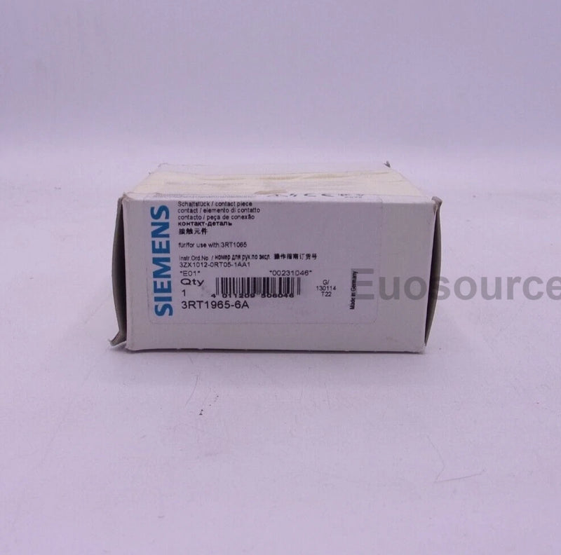 3RT1965-6A Siemens Power Contactor