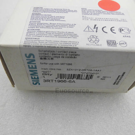 3RT1966-6A Siemens Contactors