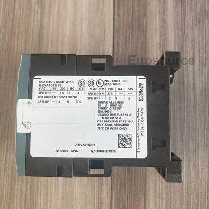 3RT2015-1AP02 Siemens Power Contactor