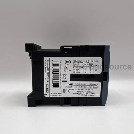 3RT2015-1BB42 Siemens Power Contactor