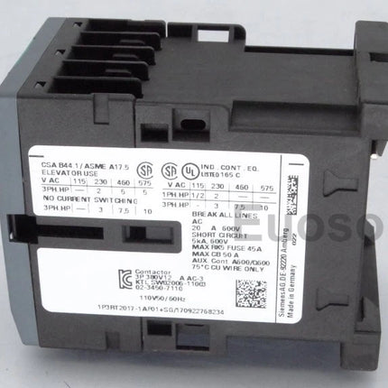 3RT2017-1AF01 Siemens Power Contactor