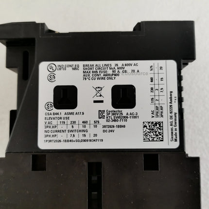 3RT2026-1BB40 Siemens Contactors