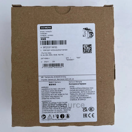 3RT2037-1AF00 Siemens Power Contactor