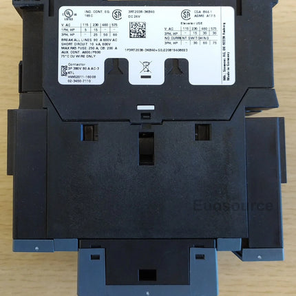 3RT2038-3KB40 Siemens Power Contactor