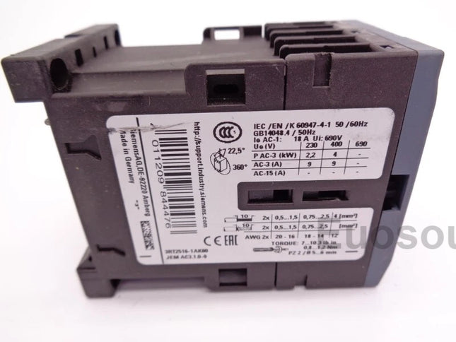 3RT2516-1AK60 Siemens Power Contactor