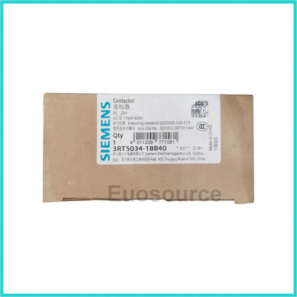 3RT5034-1BB40 Siemens Power Contactor