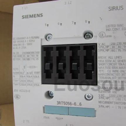 3RT5056-6AV36 Siemens Contactors