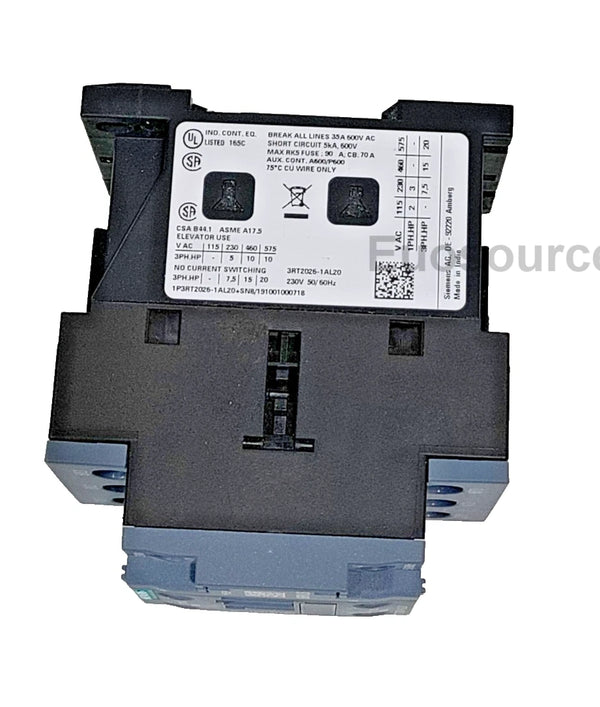 3RT6026-1AL20 Siemens Power Contactor