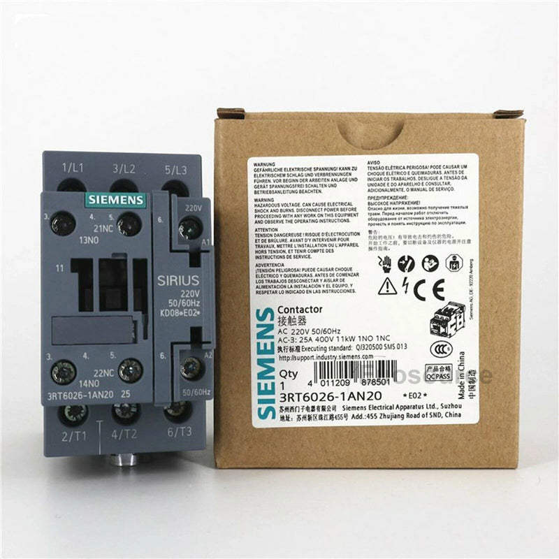 3RT6026-1AN20 Siemens Power Contactor