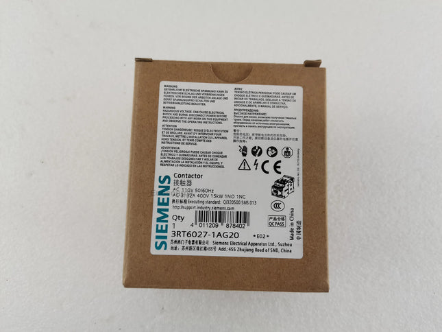 3RT6027-1AG20 Siemens Contactors
