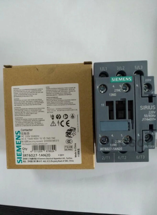 3RT6027-1AN20 Siemens Power Contactor