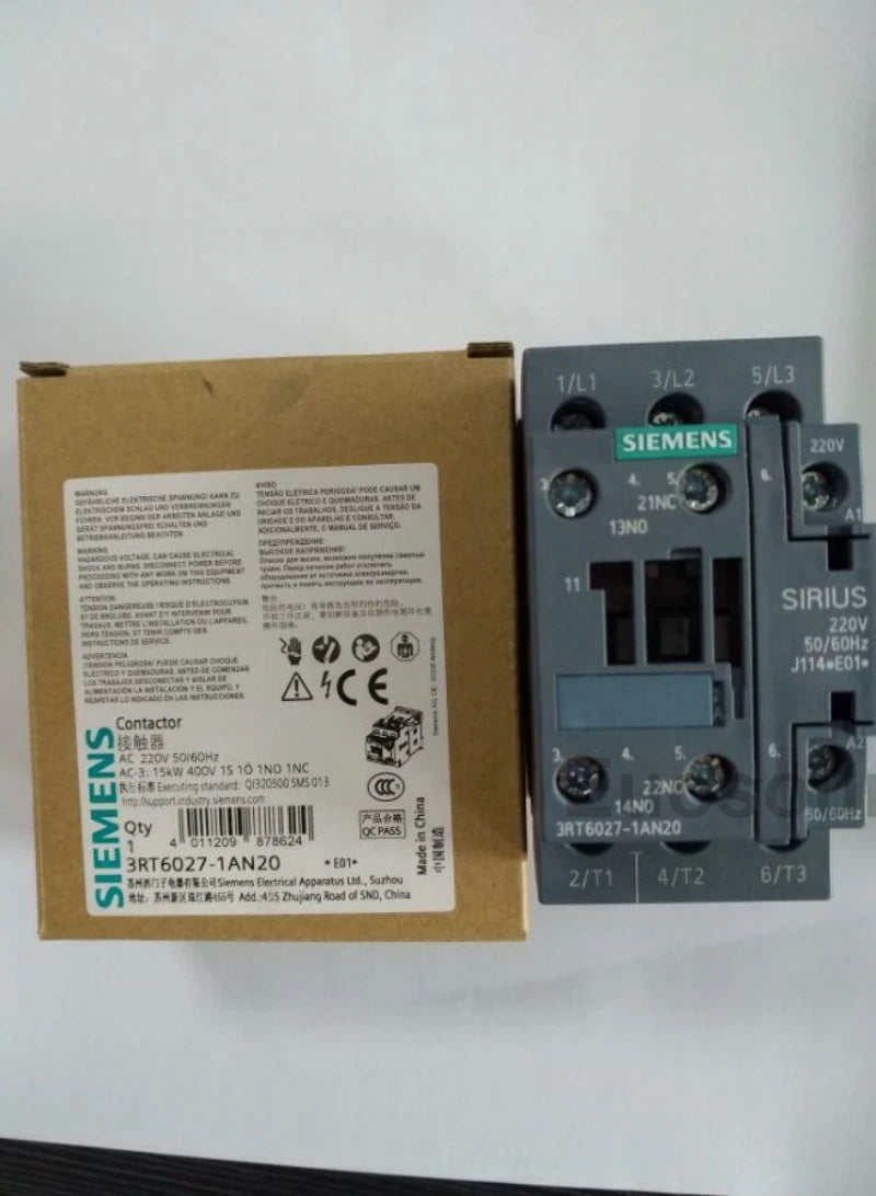 3RT6027-1AN20 Siemens Power Contactor