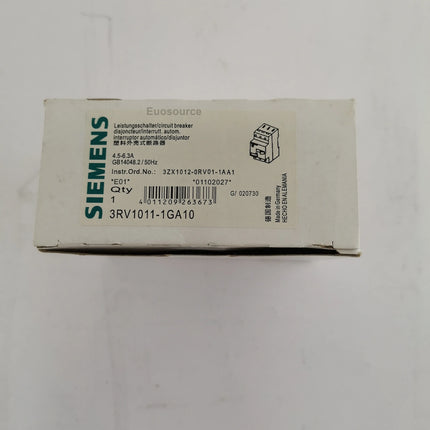 3RV1011-1KA15 Siemens Circuit Breaker