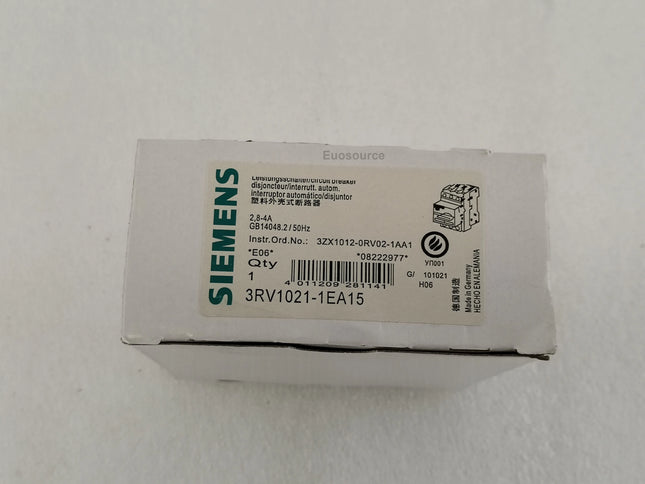 3RV1021-1HA10 Siemens Circuit Breaker