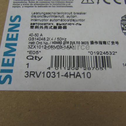 3RV1031-AHA10 Siemens Circuit Breaker