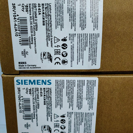 3RV1041-4LA10 Siemens Circuit Breaker