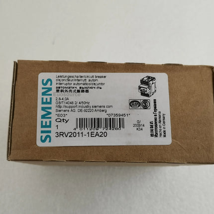 3RV2011-1FA10 Siemens Circuit Breaker