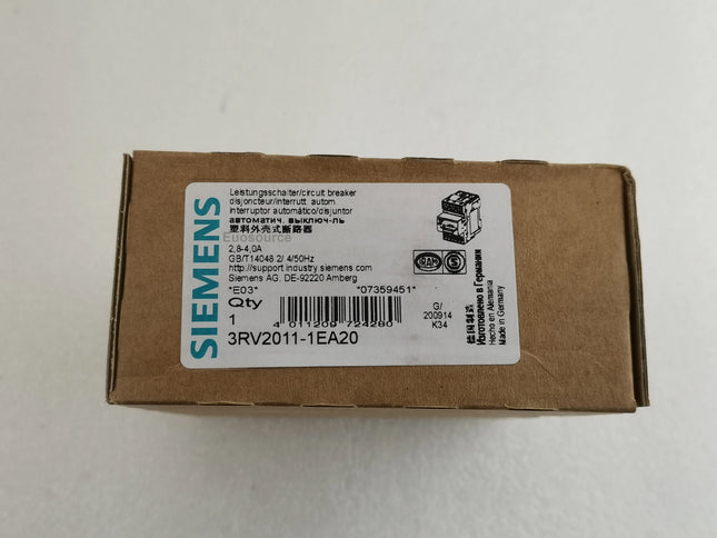 3RV2011-1FA10 Siemens Circuit Breaker