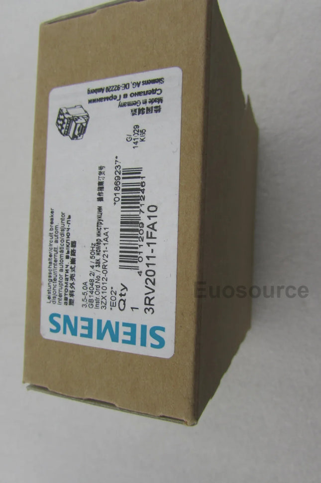 3RV2011-1GA10 Siemens Circuit Breaker