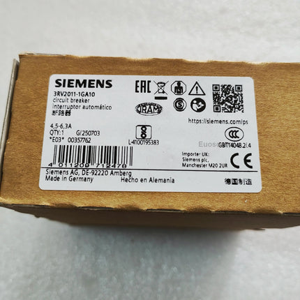 3RV2011-1HA10 Siemens Circuit Breaker