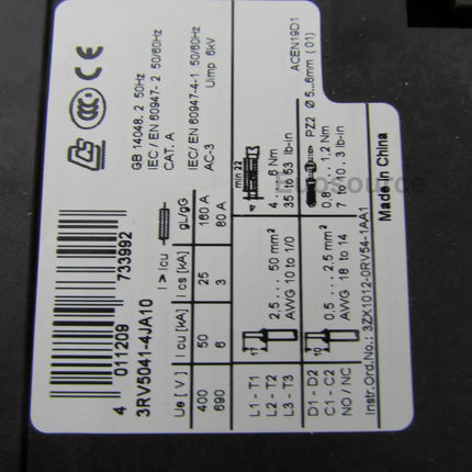 3RV5041-4KA10 Siemens Circuit Breaker