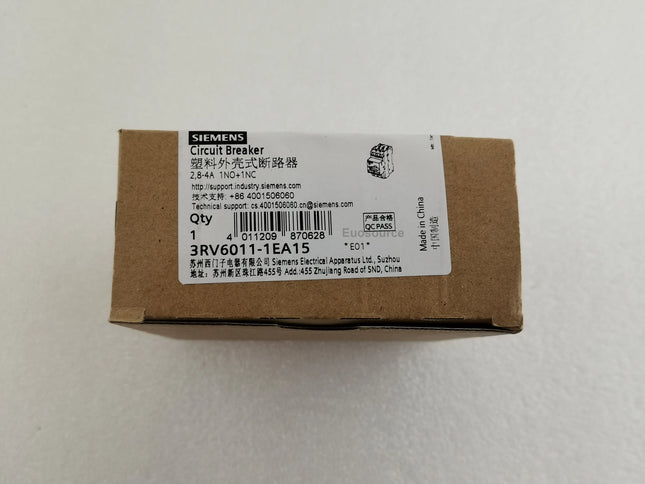 3RV6011-1GA10 Siemens Circuit Breaker