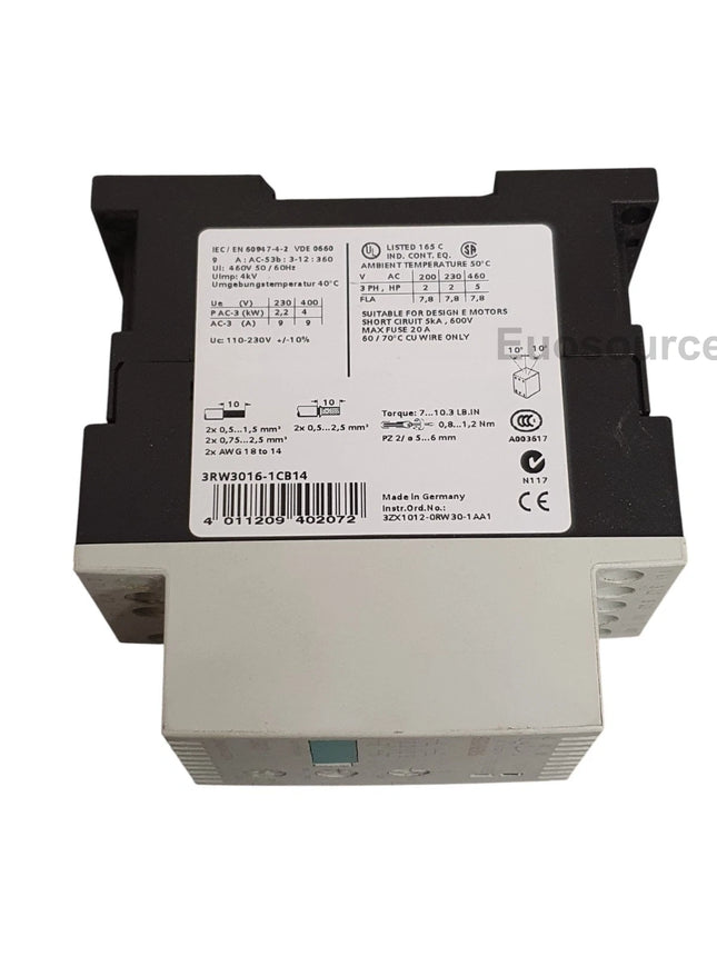 3RW3016-1CB14 Siemens Soft Starter
