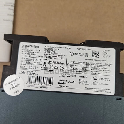 3RW4026-1TB04 Siemens Soft Starter