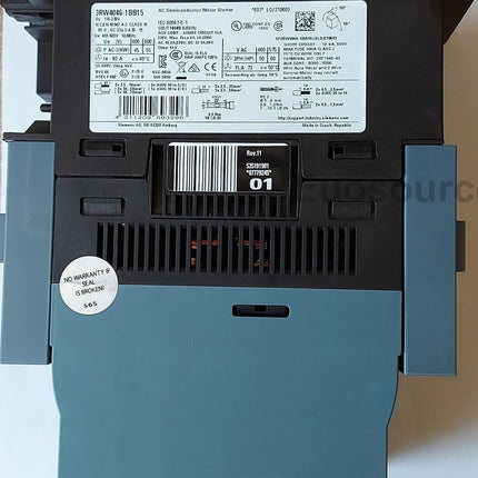 3RW4046-1BB04 Siemens Soft Starter
