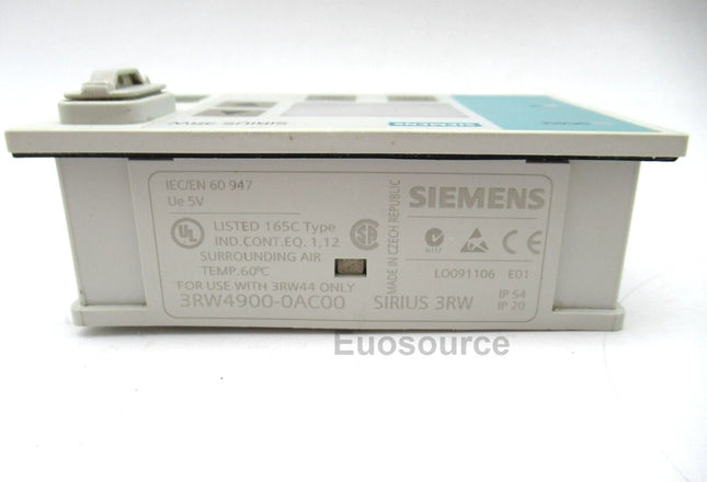 3RW4900-0KC00 Siemens Soft Starter