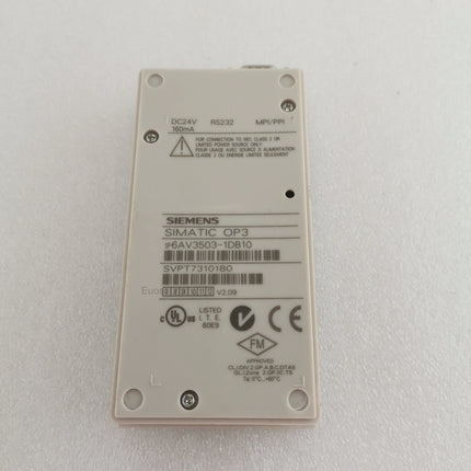 6AV3503-1DB10 Siemens Touch Screen