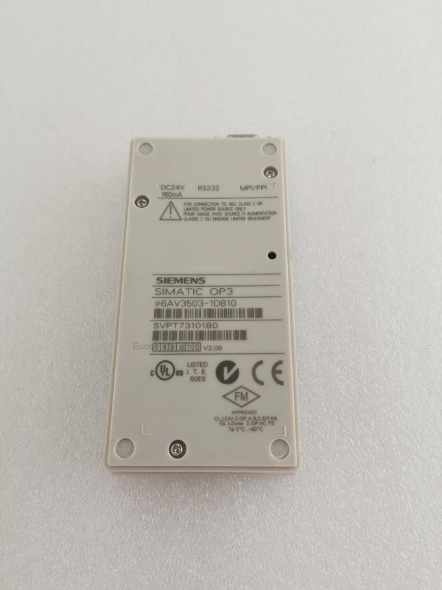 6AV3503-1DB10 Siemens Touch Screen