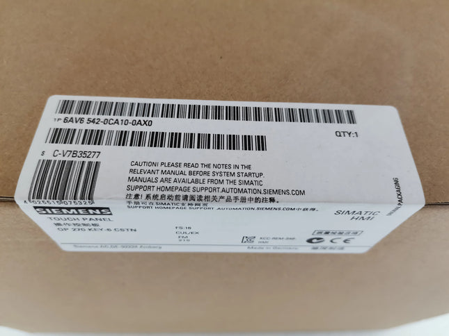 6AV6542-0CA10-0AX0 Siemens Touch Screen