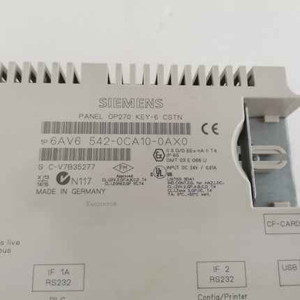 6AV6542-0CA10-0AX0 Siemens Touch Screen