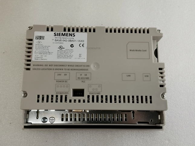 6AV6642-0BA01-1AX0 Siemens Touch Screen