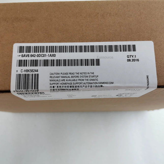 6AV6642-0DC01-1AX0 Siemens Touch Screen