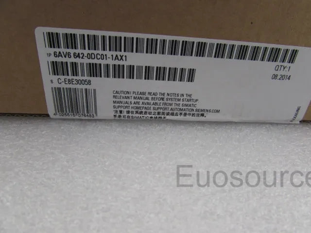 SIEMENS 6AV6642-0DC01-1AX1 SIMATIC OP 177B HMI Panel – 5.7"