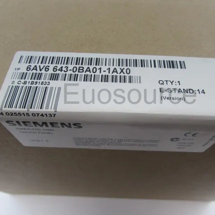 6AV6643-0BA01-1AX0 Siemens Touch Screen