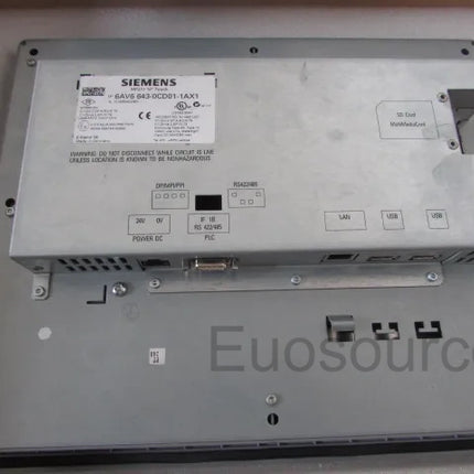 6AV6643-0CD01-1AX1 Siemens Touch Screen