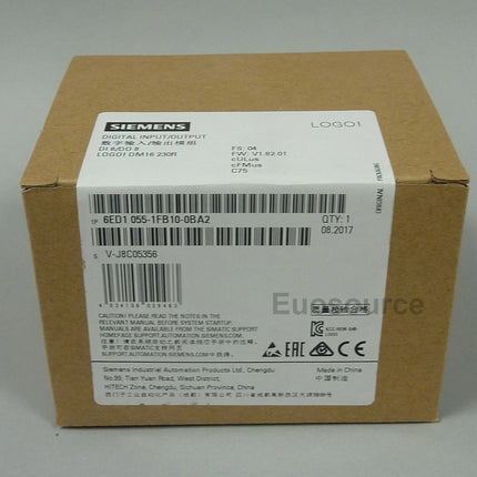 6ED1055-1FB10-0BA2-siemens LOGO! 8 DM16 230R Expansion Module