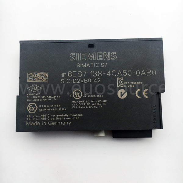 6ES7138 4CA50 0AB0 Simatic Compact CPU Module PLC original 6ES7138