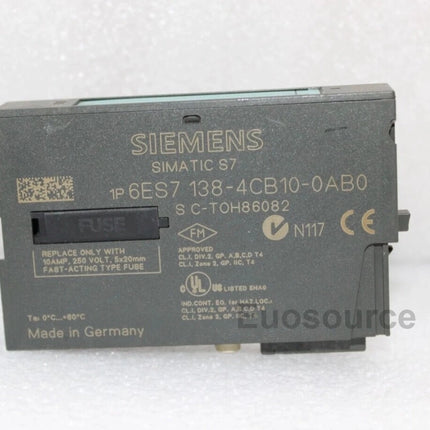 6ES7138-4CB10-0AB0 Siemens SIMATIC ET 200S PM-E Power Module