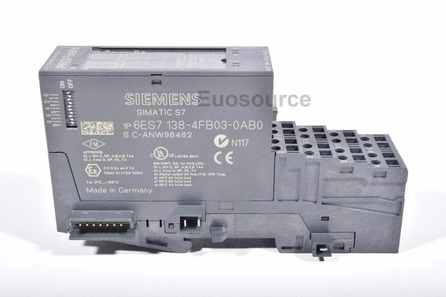 6ES7138-4FB00-0AB0 Siemens PLC SIMATIC DP Fail‑Safe Output Module