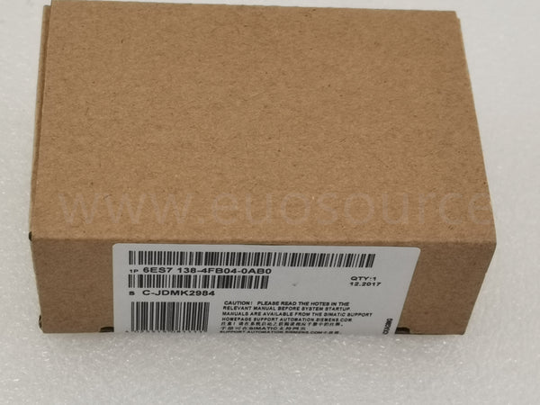 6ES7138 4FB04 0AB0 Simatic Compact CPU Module PLC original 6ES7138