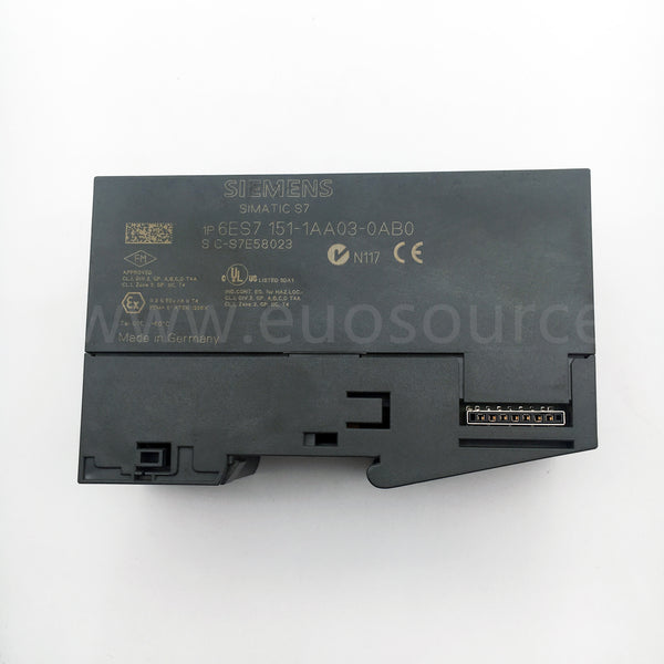 6ES7151 1AA03 0AB0 Simatic Compact CPU Module PLC original 6ES7151