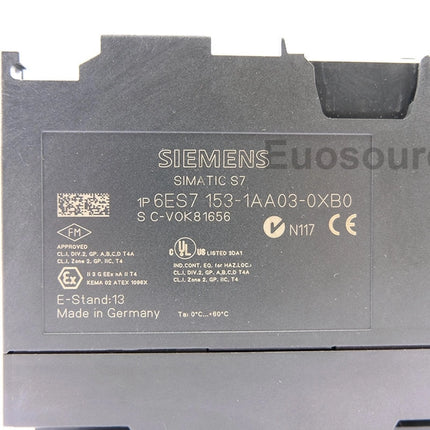 6ES7153-1AA03-0XB0 Siemens SIMATIC DP IM 153-1 Interface Module